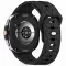 MYBANDZ Dimension szilikon óraszíj /fekete/ Samsung Galaxy Watch 8-9