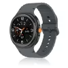MYBANDZ Waves szilikon óraszíj-szürke/Samsung Galaxy Watch 8