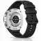 MYBANDZ Flow szilikon óraszíj /fekete/ Samsung Galaxy Watch 8-9
