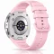MYBANDZ Flow szilikon óraszíj /babarózsaszín/ Samsung Galaxy Watch 8-9