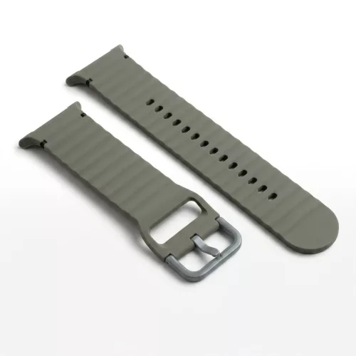 MYBANDZ Waves szilikon óraszíj-szürke/Samsung Galaxy Watch 8