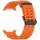 MYBANDZ Ocean szilikon óraszíj-narancs/Samsung Galaxy Watch 8