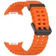 MYBANDZ Ocean szilikon óraszíj-narancs/Samsung Galaxy Watch 8
