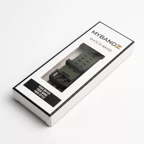 MYBANDZ Ocean szilikon óraszíj-zöld/Samsung Galaxy Watch 8