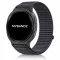 MYBANDZ Tépőzáras szövet óraszíj  /sötétszürke/ Samsung Galaxy Watch 8-9