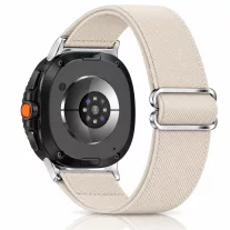   MYBANDZ állítható rugalmas szövet óraszíj /bézs/ Samsung Galaxy Watch 8-9