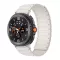 MYBANDZ Mágneses szilikon óraszíj-bézs/Samsung Galaxy Watch 8-9