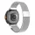 Mybandz Milánói mágneses fém óraszíj-ezüst/Samsung Galaxy Watch 8