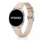 MYBANDZ vékony bőróraszíj/bézs/Samsung Galaxy Watch 8-9