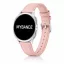 MYBANDZ vékony bőróraszíj/rózsaszín/Samsung Galaxy Watch 8-9