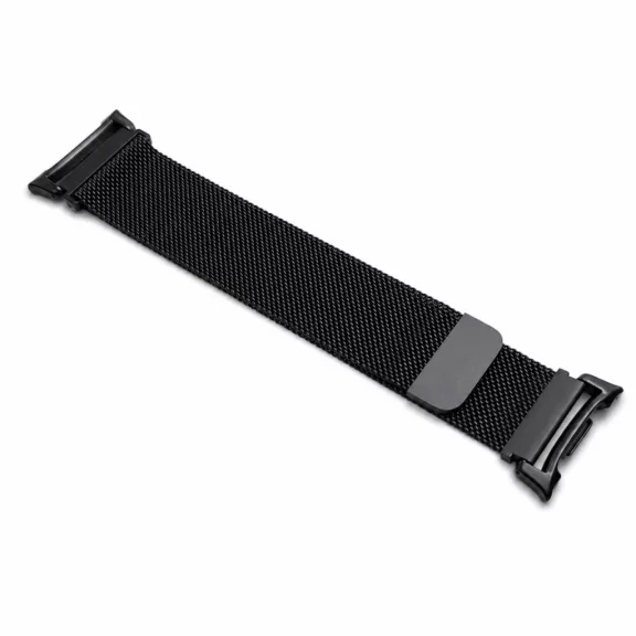 Mybandz Milánói mágneses fém óraszíj-fekete/Samsung Galaxy Watch 8-9