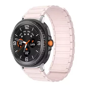   MYBANDZ Mágneses szilikon óraszíj-púder/Samsung Galaxy Watch 8