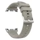 MYBANDZ Kívül puha bőr belül szilikon óraszíj/szürke/Samsung Galaxy Watch 8