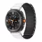 MYBANDZ Mágneses szilikon óraszíj-fehér-fekete/Samsung Galaxy Watch 8-9