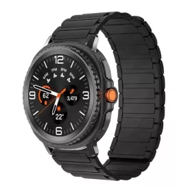   MYBANDZ Mágneses szilikon óraszíj-fekete/Samsung Galaxy Watch 8