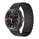 MYBANDZ Mágneses szilikon óraszíj-fekete/Samsung Galaxy Watch 8