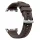 MYBANDZ Kívül puha bőr belül szilikon óraszíj/kávébarna/Samsung Galaxy Watch 8