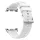 MYBANDZ Kívül puha bőr belül szilikon óraszíj/fehér/Samsung Galaxy Watch 8