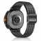 Mybandz Monaco  fém óraszíj /fekete/ Samsung Galaxy Watch 8-9