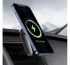 Baseus Big Energy Magsafe autós tartó, szellőzőrácsba, műszerfalra, wireless gyorstöltő, fekete, 15W