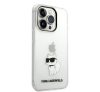 Karl Lagerfeld IML Choupette NFT hátlap tok Apple iPhone 14 Pro Max, átlátszó