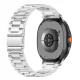 Mybandz Klasszikus fém óraszíj-ezüst/Samsung Galaxy Watch 8