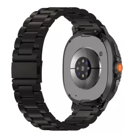   Mybandz Klasszikus fém óraszíj-fekete/Samsung Galaxy Watch 8