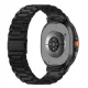 Mybandz Klasszikus fém óraszíj-fekete/Samsung Galaxy Watch 8