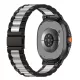 Mybandz Klasszikus fém óraszíj-fekete-ezüst/Samsung Galaxy Watch 8