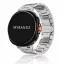 Mybandz Space fém óraszíj-ezüst/Samsung Galaxy Watch 8-9