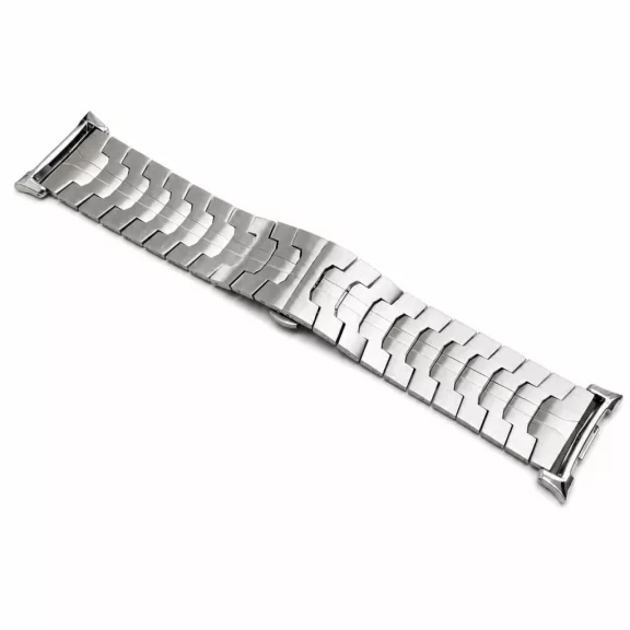 Mybandz Space fém óraszíj-ezüst/Samsung Galaxy Watch 8-9