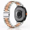 Mybandz Klasszikus fém óraszíj-ezüst-rosegold/Samsung Galaxy Watch 8-9