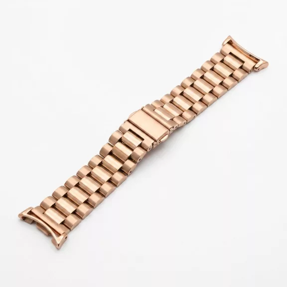 Mybandz Klasszikus fém óraszíj-rosegold/Samsung Galaxy Watch 8-9
