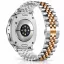 Mybandz Jubilee fém óraszíj /ezüst-rosegold/ Samsung Galaxy Watch 8-9