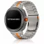 Mybandz Space fém óraszíj /titán-narancs/ Samsung Galaxy Watch 8-9